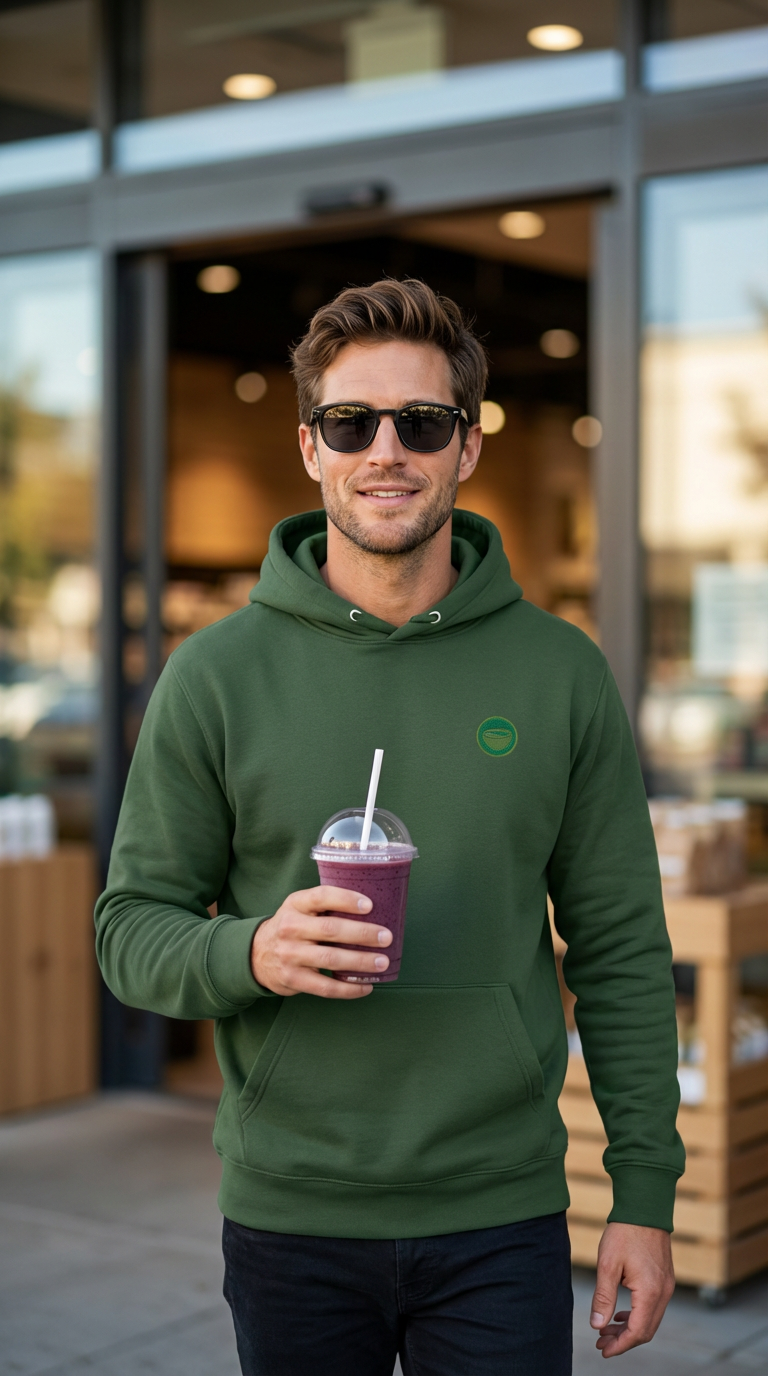 Matcha Hoodie – Premium Unisex Streetwear Pullover | Smoothie Collective