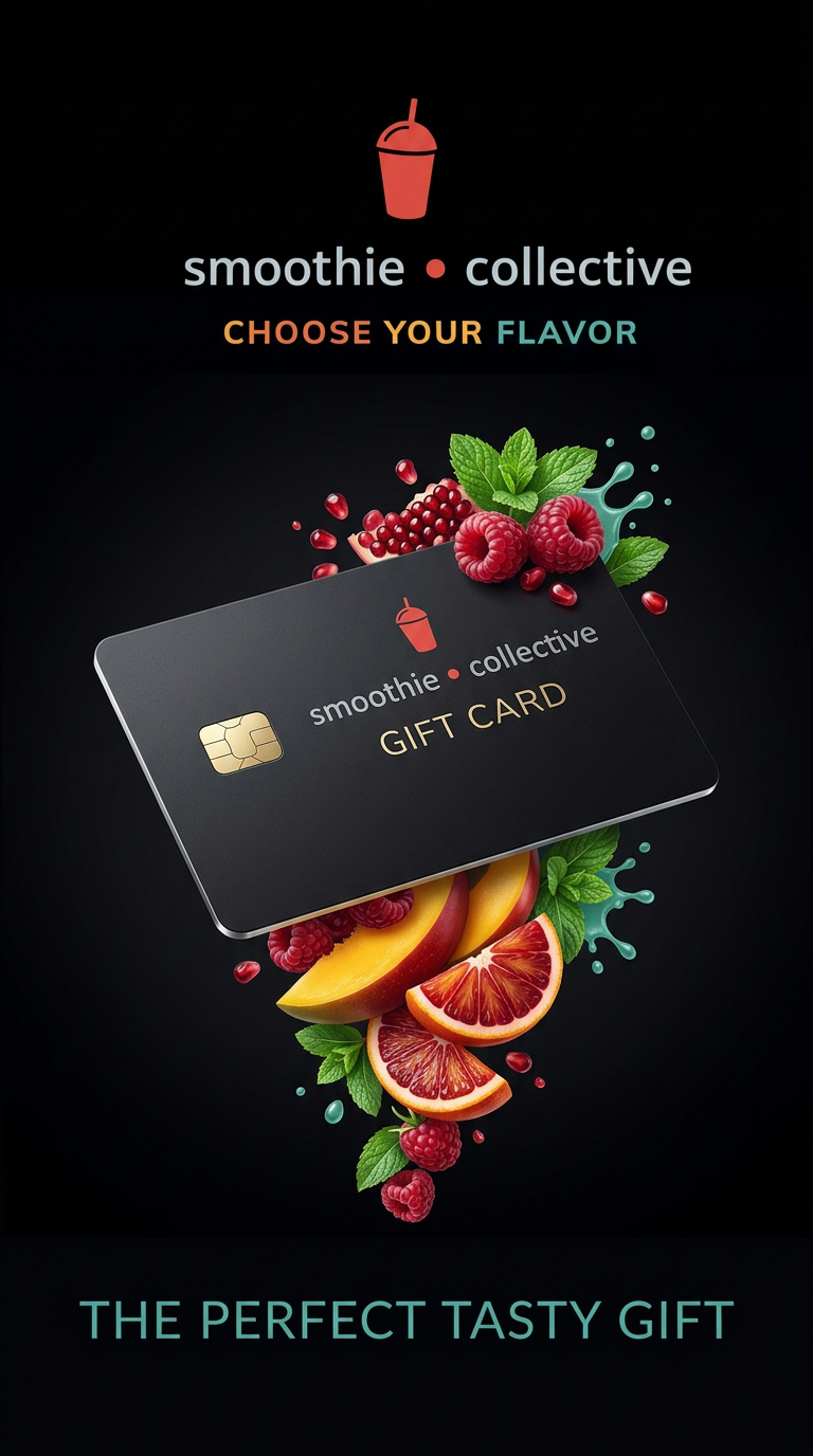 Smoothie Collective Gift Card – Digital Gift for Clothing & Streetwear
