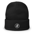 Dark Chocolate Beanie – Premium Embroidered Knit Hat | Smoothie Collective